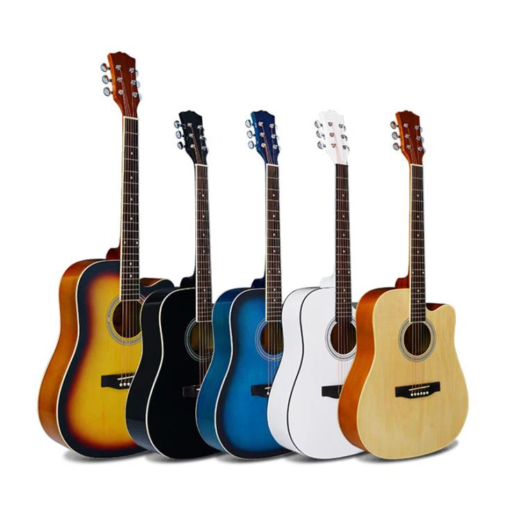 Guitarra acústica per a principiants d'alt brillantor de 41 polzades