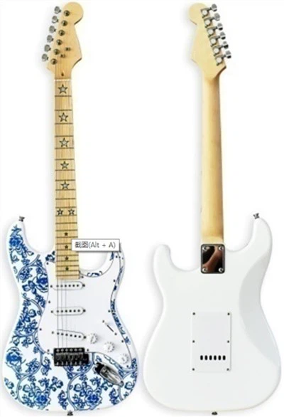 Guitarra elèctrica clàssica rendible per a principiants