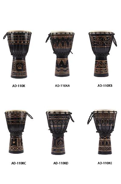 Tambors africans portàtils, panderetes de marca
