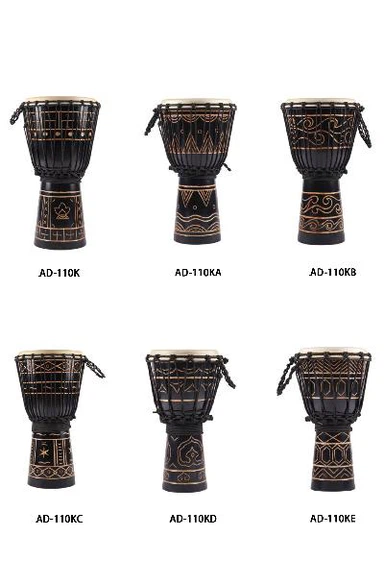 Tambors africans portàtils, panderetes de marca